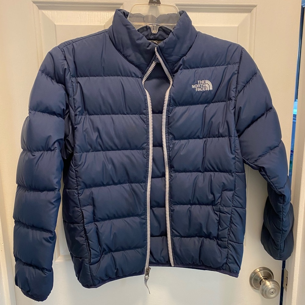 North face boys Andes jacket 550 down filled